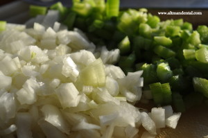 celery and onions
