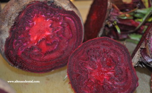 slices beets