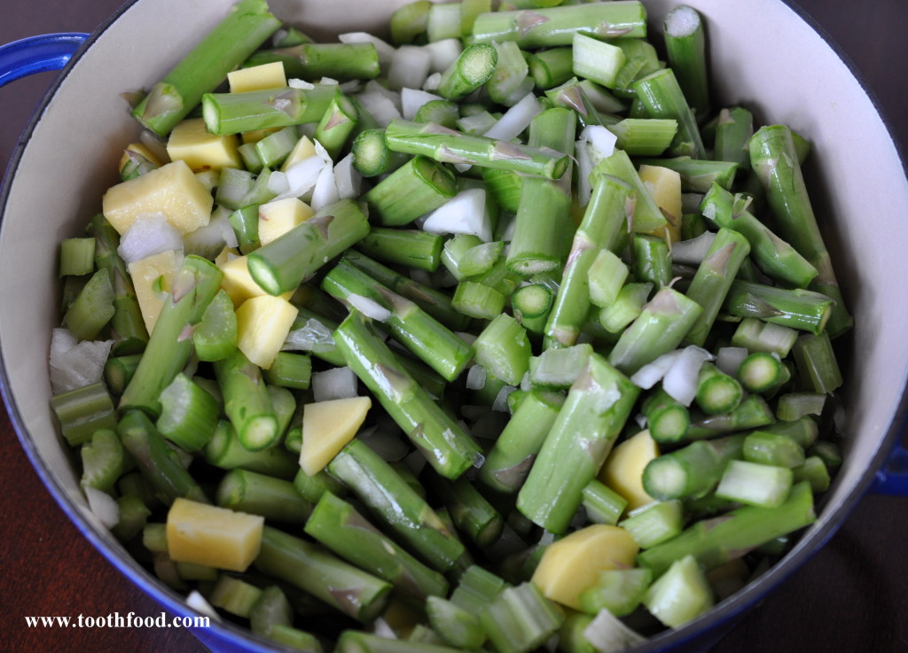 Vegan Asparagus Soup Ingredients