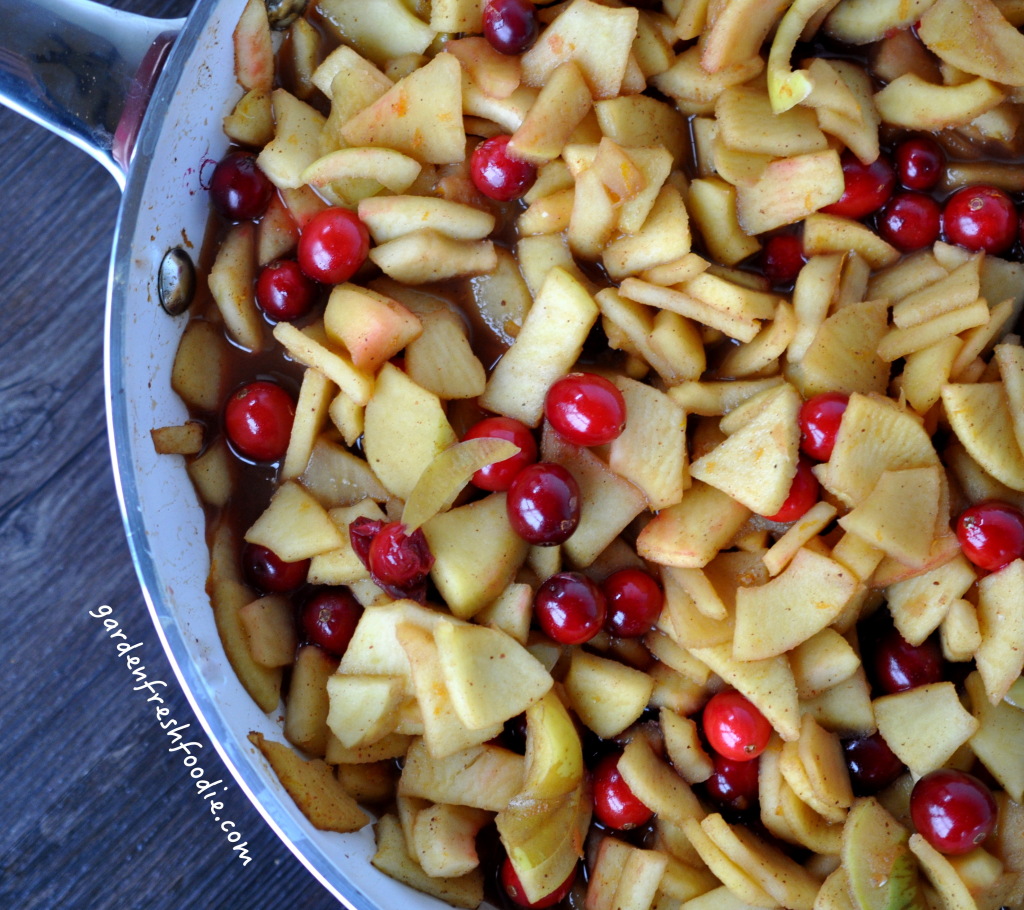 Sauteed Apple and Cranberry Filling