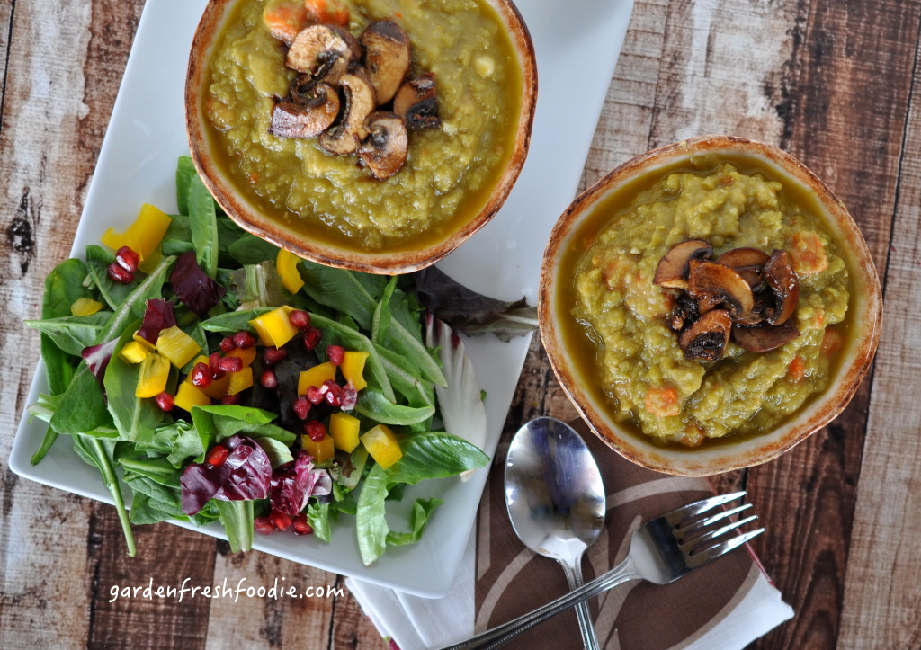 Split Pea Soup And Salad