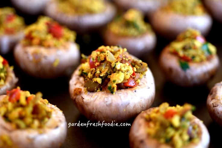 Veggie Stuffed Mushroom