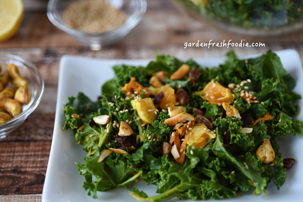 Moroccan Kale Salad and Toppings copy