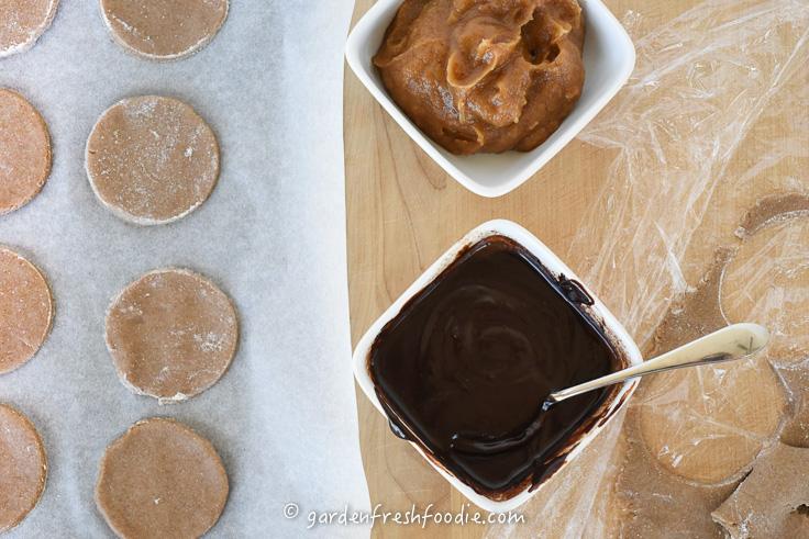 Chocolate and Date Paste Fillings For Hamantashen