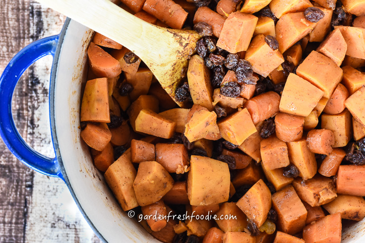Carrot Sweet Potato Tzimmis