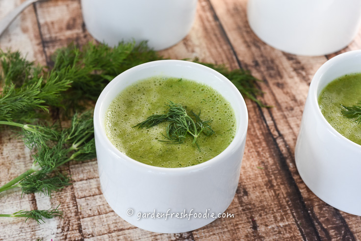 Fresh Spring Pea Soup Perfect Appetizer