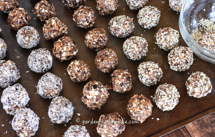 Topping Date Nut Bites