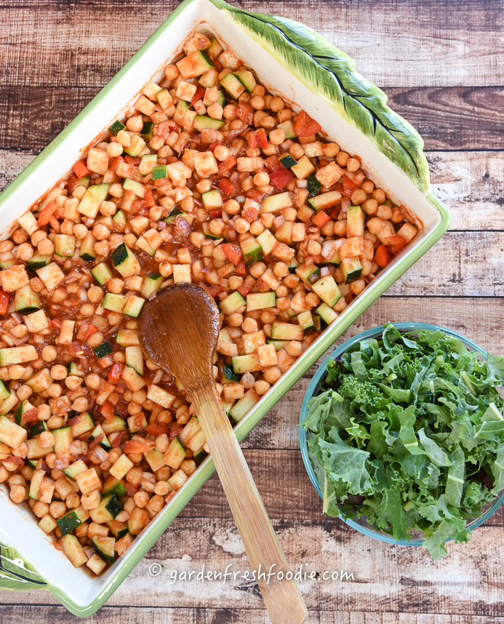 Mixed Up Saucy Chickpeas