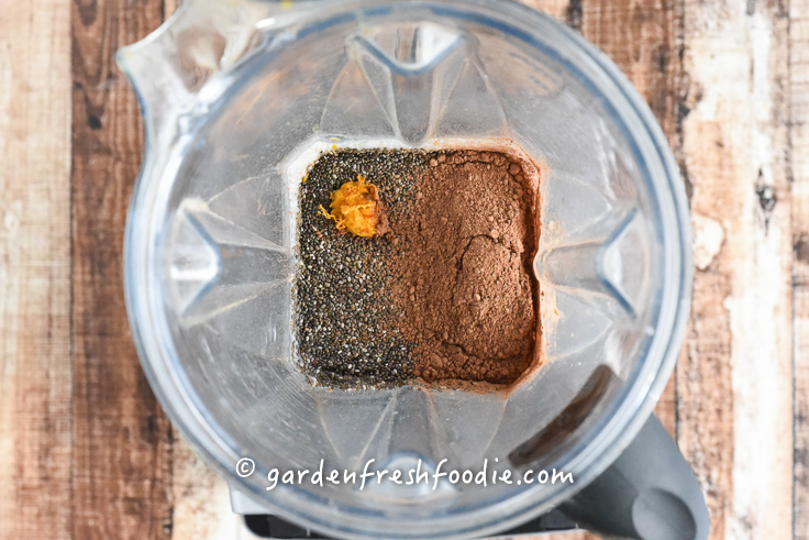 Chocolate Orange Chia Seed Pudding
