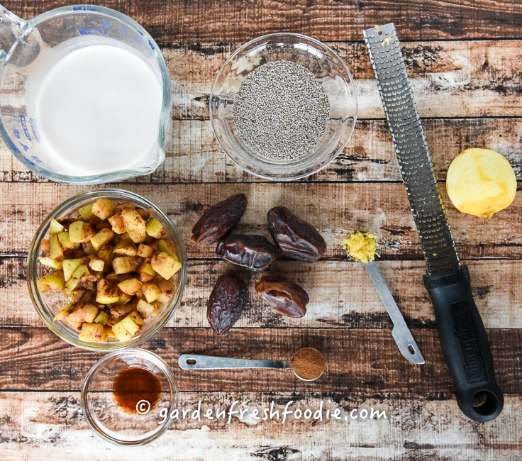 Mise En Place Cinnamon Chia Seed Pudding
