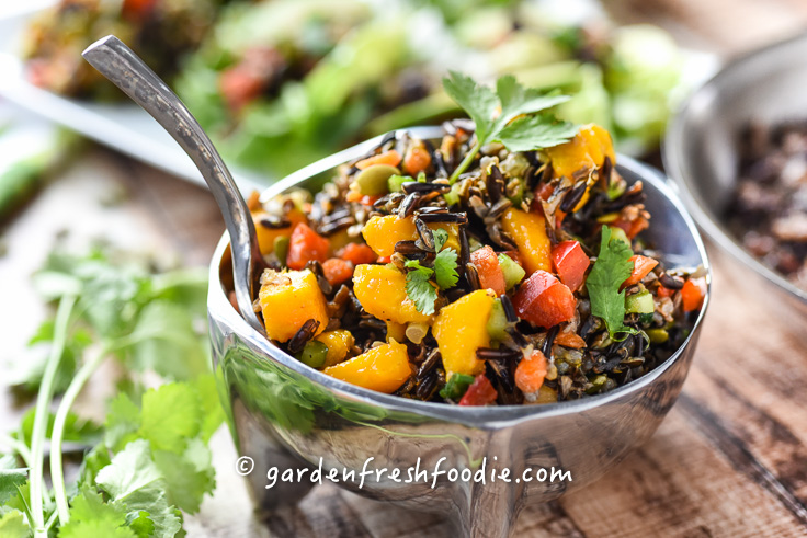 Rainbow Rice Salad